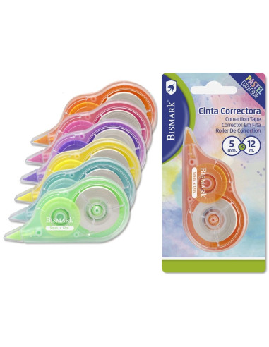 ▷ CORRECTOR POESSA CINTA BISMARK 12M X5MM PASTEL | Taine - Imagen 1