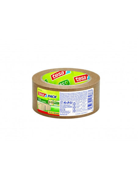 ▷ PRECINTO TESA PAPEL ECOLOGICO C.FILAMNETOS 25M X 50MM | Taine - Imagen 1