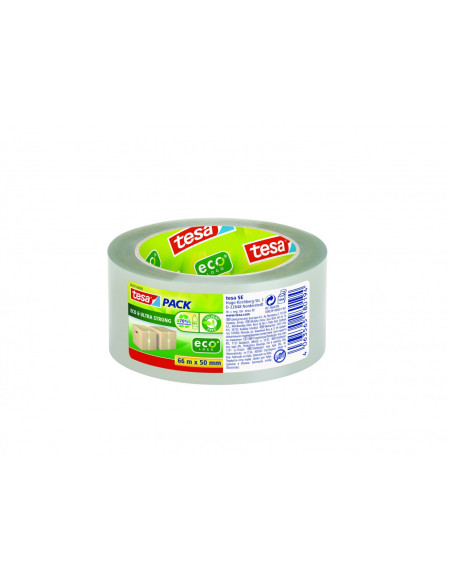 ▷ PRECINTO TESA ECO y ULTRA STRONG TRANSPARENT 66MX50MM | Taine - Imagen 1