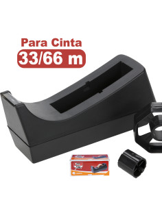 ▷ PORTARROLLOS FIXO OFFICE 66M SOBREMESA | Taine - Imagen 1