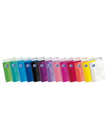 ▷ CUADERNO OXFORD AMARILLO MICROPERFORADO A4+ 80H. 90G 4X4 | Taine - Imagen 1
