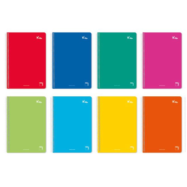 ▷ CUADERNO PACSA XTRA CUARTO 80H. 63G 4MM MRG T/C | Taine - Imagen 1