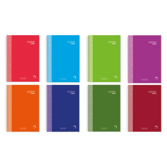 ▷ CUADERNO PACSA PREMIUM A4 120H 90G C/5 TAPA P/P | Taine - Imagen 1
