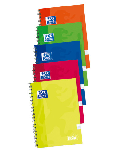 ▷ CUADERNO OXFORD FOLIO 80H. 90G 4MM TP EXTRA | Taine - Imagen 1