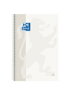 ▷ CUADERNO OXFORD BLANCO MICROPERFORADO A4+ 80H 90GR C.5MM | Taine - Imagen 1