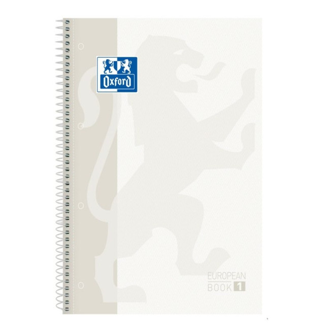 ▷ CUADERNO OXFORD BLANCO MICROPERFORADO A4+ 80H 90GR C.5MM | Taine - Imagen 1