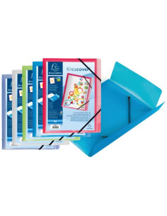 ▷ CLASIFICADOR EXACOMPTA PERSONALIZABLE PP 8 DEPARTAMENTOS A4 COLORES SURTIDOS | Taine - Imagen 1