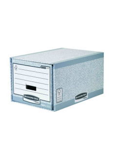 ▷ CAJON ARHIVADOR eco CARTON GRIS/BLANCO BANKERS BOX | Taine - Imagen 1