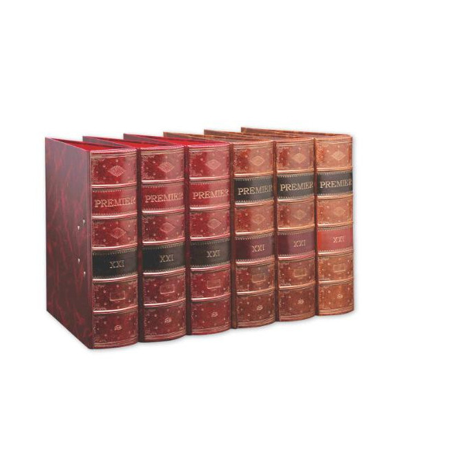 ▷ ARCHIVADOR PARDO FORMA LIBRO LOMO 70MM MARRON MOD.2350 PREMIER PARDO | Taine - Imagen 1