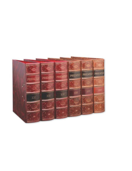 ▷ ARCHIVADOR PARDO FORMA LIBRO LOMO 70MM MARRON MOD.2350 PREMIER PARDO | Taine - Imagen 1
