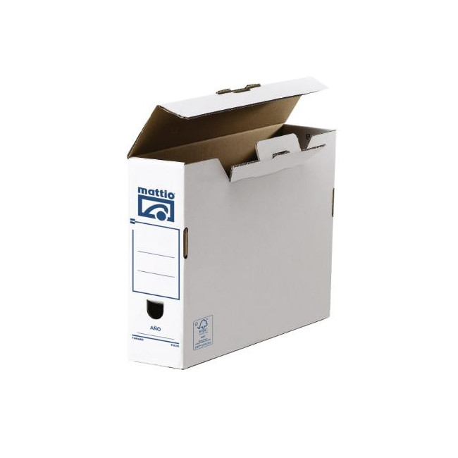 ▷ ARCHIVO DEFINITIVO MATTIO RECICLADO FOLIO LOMO 10MM AUTOMONTABLE | Taine - Imagen 1