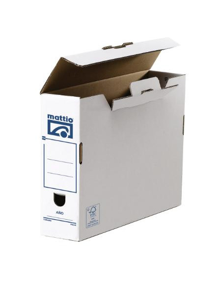 ▷ ARCHIVO DEFINITIVO MATTIO RECICLADO FOLIO LOMO 10MM AUTOMONTABLE | Taine - Imagen 1
