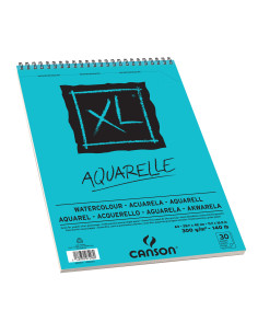 ▷ BLOC CANSON DIBUJO ACUARELA ESPIRAL A3 30H MICR XL | Taine - Imagen 1