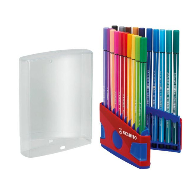 ▷ ROTULADORES STABILO 20 UDS PEN 68 COLOR PARADE | Taine - Imagen 1