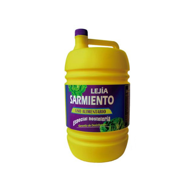 ▷ LEJIA USO ALIMENTARIO 5 LITROS SARMIENTO | Taine - Imagen 1