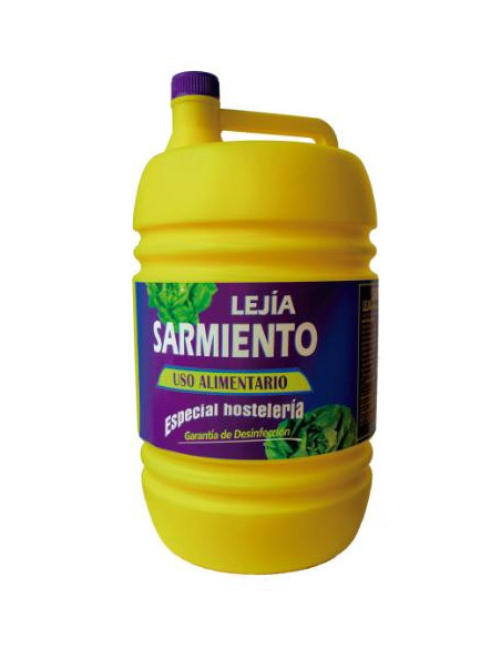 ▷ LEJIA USO ALIMENTARIO 5 LITROS SARMIENTO | Taine - Imagen 1