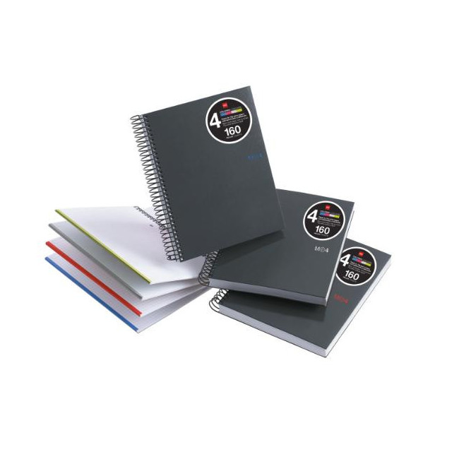 ▷ CUADERNOS MIQUELRIUS A4 GRAFITO 160 HOJAS | Taine - Imagen 1