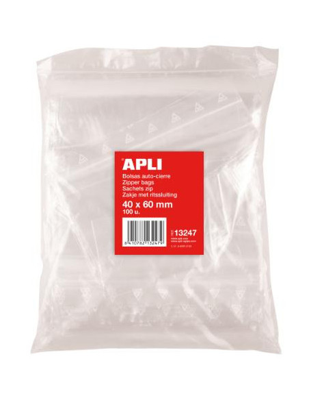 ▷ BOLSAS APLI A UTOCIERRE ZIP | Taine - Imagen 6
