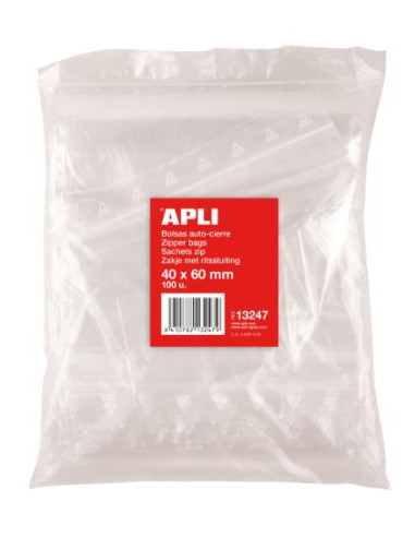 ▷ BOLSAS APLI A UTOCIERRE ZIP | Taine - Imagen 1