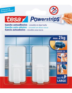 ▷ PERCHAS TESA ADHESIVAS POWERSTRIPS | Taine - Imagen 2