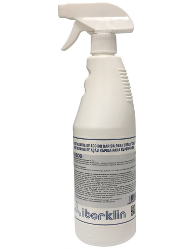 ▷ HIGIENIZANTE DE ACCION RAPIDA PARA SUPERFICIES 750 ML CON PULVERIZADOR | Taine - Imagen 1