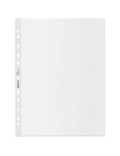 ▷ FUNDA LEITZ MULTITALADRO (25UDS) PP "PIEL DE NARANJA" C REFUERZO 100MC | Taine - Imagen 1