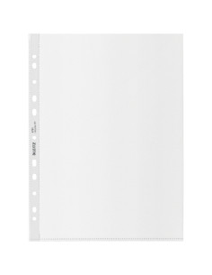 ▷ FUNDA LEITZ MULTITALADRO (25UDS) PP "PIEL DE NARANJA" C REFUERZO 100MC | Taine - Imagen 1