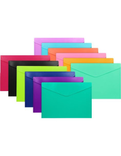 ▷ SOBRES DE POLIPROPILENO OPACO A5 CIERRE VELCRO | Taine - Imagen 1