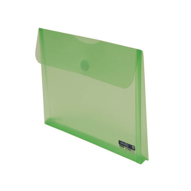 ▷ SOBRE OFFICE BOX VERDE V-LOCK FUELLE A4+ CLASSIC | Taine - Imagen 1