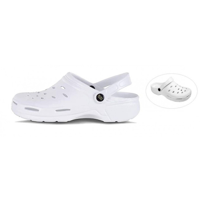 ▷ ZUECO OUTLAS CLOG P2008 BLANCO | Taine - Imagen 1
