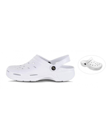 ▷ ZUECO OUTLAS CLOG P2008 BLANCO | Taine - Imagen 1