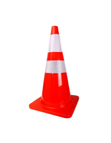 ▷ CONO REFLECTANTE OUTAS 50CM BASE GOMA 27,5x27x5 | Taine - Imagen 1