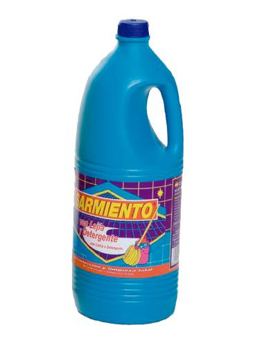 ▷ LEJIA CON DETERGENTE 2 LITROS SARMIENTO Q03013 BOTE AZUL | Taine - Imagen 1
