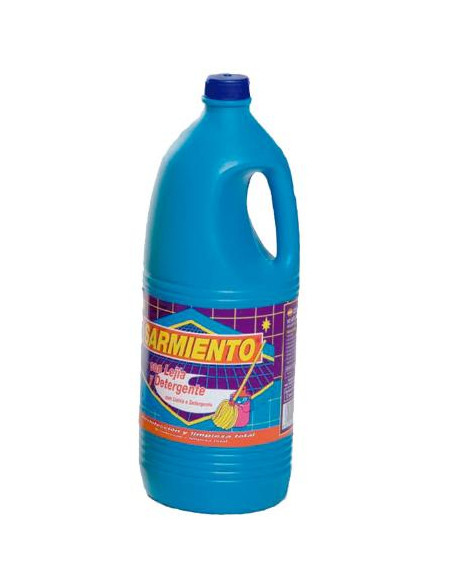 ▷ LEJIA CON DETERGENTE 2 LITROS SARMIENTO Q03013 BOTE AZUL | Taine - Imagen 1