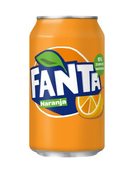 ▷ REFRESCO FANTA NARANJA 330ML | Taine - Imagen 1