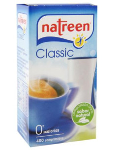 ▷ EDULCORANTE NATREEN DISPENSADOR DE 400 COMPRIMIDOS | Taine - Imagen 1