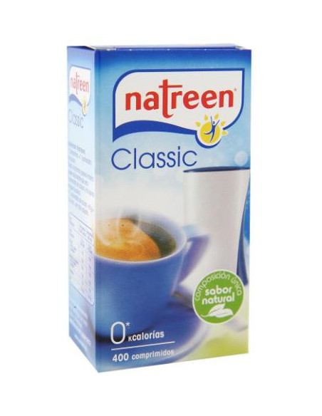 ▷ EDULCORANTE NATREEN DISPENSADOR DE 400 COMPRIMIDOS | Taine - Imagen 1