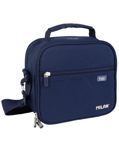 ▷ BOLSA ISOTERMICA PORTA ALIMENTOS CON 3 RECIPIENTES AZUL MARINO | Taine - Imagen 1