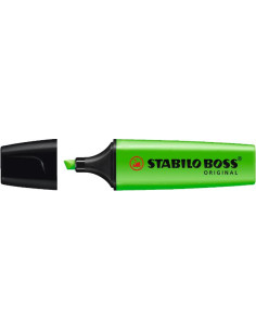 ▷ ROTULADOR STABILO BOSS 70/33 VERDE FLUORESCENTE | Taine - Imagen 1