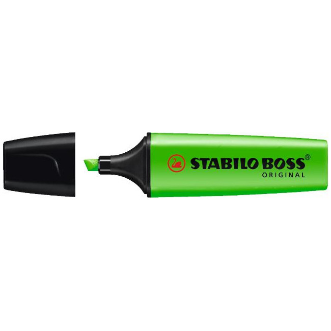 ▷ ROTULADOR STABILO BOSS 70/33 VERDE FLUORESCENTE | Taine - Imagen 1