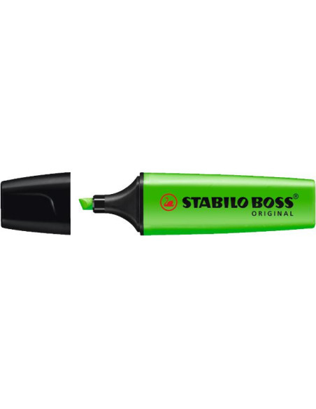 ▷ ROTULADOR STABILO BOSS 70/33 VERDE FLUORESCENTE | Taine - Imagen 1