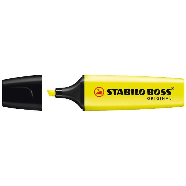 ▷ ROTULADOR STABILO BOSS 70/24 AMARILLO FLUORESCENTE | Taine - Imagen 1