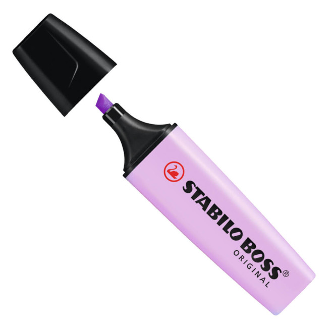 ▷ ROTULADOR STABILO BOSS 70/155 VIOLETA PASTEL FLUORESCENTE | Taine - Imagen 1