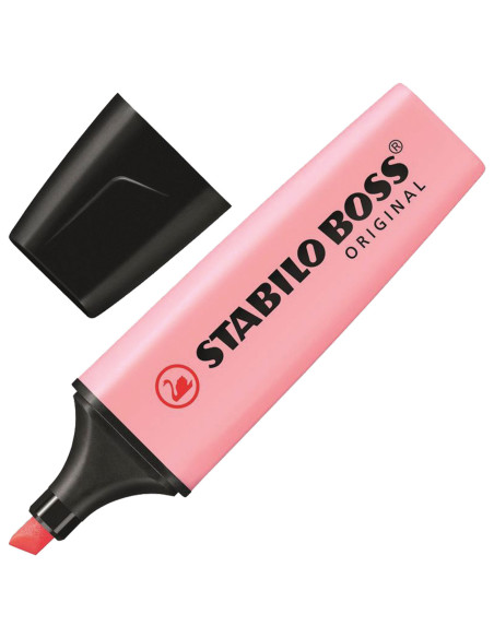 ▷ ROTULADOR STABILO BOSS 70/129 ROSA PASTEL FLUORESCENTE | Taine - Imagen 1