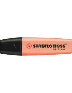 ▷ ROTULADOR STABILO BOSS 70/126 MELOCOTON PASTEL FLUORESCENTE | Taine - Imagen 1