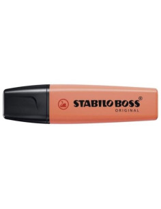 ▷ ROTULADOR STABILO BOSS 70/140 CORAL PASTEL FLUORESCENTE | Taine - Imagen 1