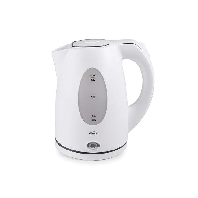 ▷ HERVIDOR PARDO DE AGUA 200W 1,5 LITROS WHITE LACOR | Taine - Imagen 1