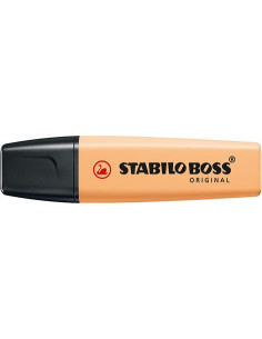 ▷ ROTULADOR STABILO BOSS 70/125 NARANJA PASTEL FLUORESCENTES | Taine - Imagen 1