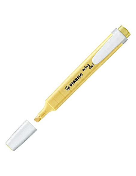 ▷ ROTULADOR STABILO SWING COOL 275/144 AMARILLO PASTEL | Taine - Imagen 1