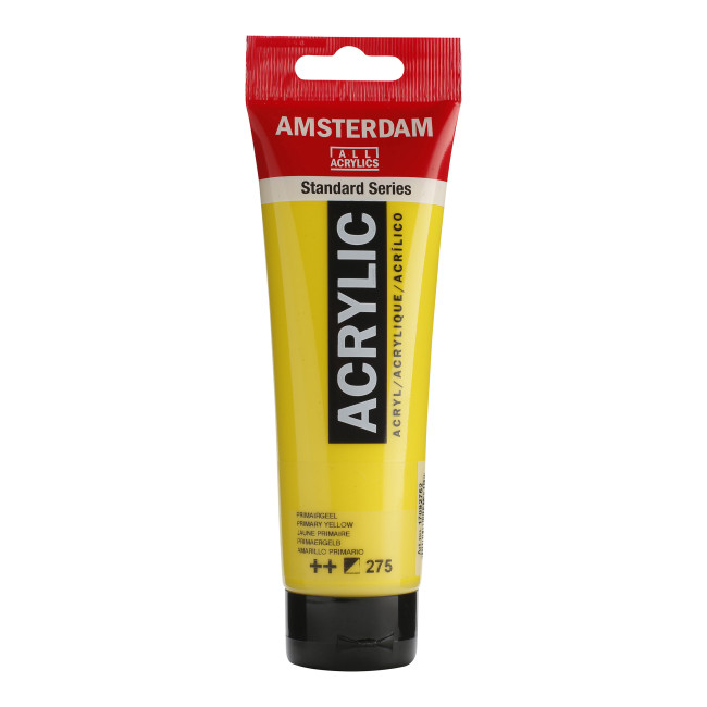 ▷ PINTURA ACRÍLICA AMSTERDAM TUBO 120ML AMARIL.PRIM | Taine - Imagen 1